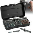 thumbnail image 1 of 24-in-1 Magnetic Ratchet Screwdriver Set with Precision Bits, Detachable Handle & Case for DIY Electronics Repair, 1 of 7