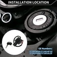 thumbnail image 3 of Interruptor de Llave de Encendido Unique Bargains Conjunto de Bloqueo de Interruptor de Encendido No.3710024F00 para Suzuki GSX1300R Hayabusa 1999-2007 (Modelo Norteamericano) 1 Conjunto, 3 of 6