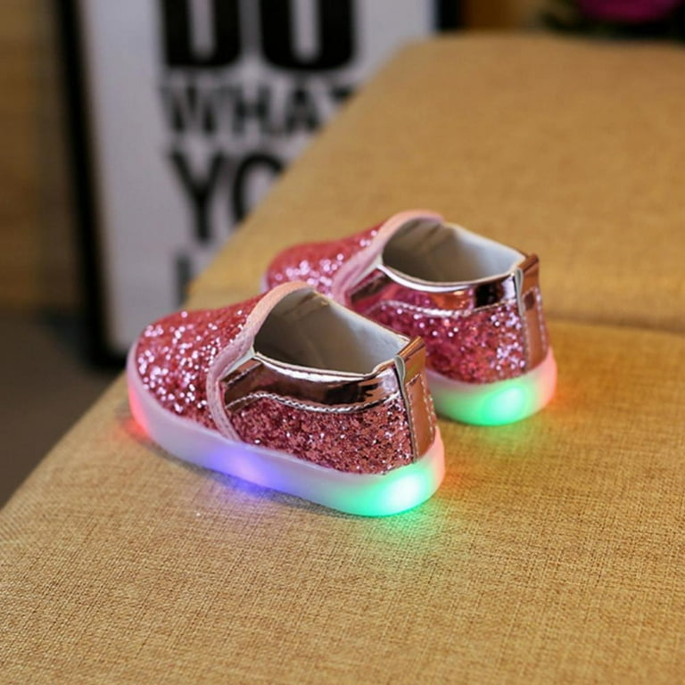 Baby glitter trainers deals