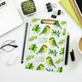 thumbnail image 7 of FMSHPON Floral Birds Clipboard Hardboard Wood Nursing Clip Board and Pull for Standard A4 Letter 13x9 inches, 7 of 7