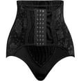 thumbnail image 4 of HUPOM Plus Size Underwear Underwear For Women In Clothing High Waist Activewear Tie Elastic Waist Black S, 4 of 4