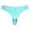 84-Light blue, variant on HSHMT Womens Underwear Plus Size Girls Lace Thong Girls T Pants Ice Silk Traceless Waisted