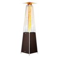 thumbnail image 1 of Chauffage de Patio au Propane 48000BTU Pyramide avec Roues pour Patio Extérieur Bronze, 1 of 6