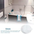 thumbnail image 4 of Inteprter 12 piezas de drenaje de suelo de ducha, recogedor de pelo, cubierta de bañera, bloque de prevención, tapones de filtro de lavabo de Almacenamiento y organización del hogar Redondo, 4 of 6