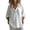 White, variant on TGSLY Women's Collared Linen Tops Lightweigh Thin Casual Solid Color Long Sleeve Shirts Oversized Baggy Dressy Half Button Placket Blouses XXL