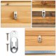 thumbnail image 3 of FUTUREORYY 1Jgo Colgador Para Cuadros En Metal Plata Con Fijación Invisible Para De Pared, 3 of 8