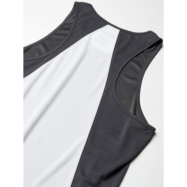 asics men's team sweep singlet