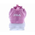 thumbnail image 3 of FILA Disruptor II Premium Metallic Womens Shoes Size 6.5, Color: Lady Slipper/White, 3 of 5