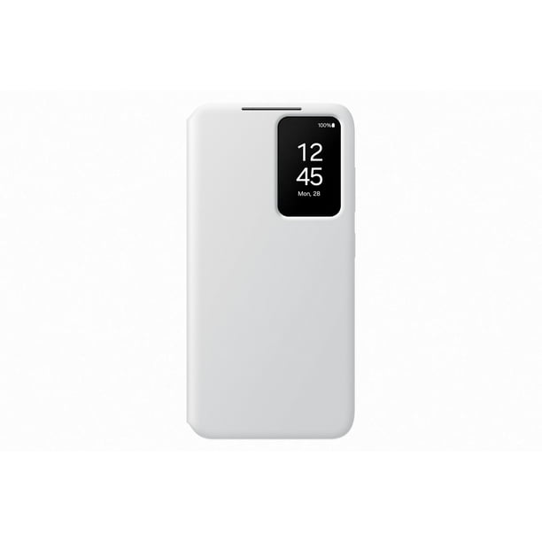 Funda Smart View Wallet para Samsung Galaxy S24, color blanco