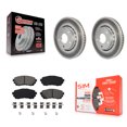 thumbnail image 1 of Transit Auto Front Coated Disc Brake Rotors and Semi-Metallic Pads Kit for Car 2019-2021 Mazda 6 Naturally Aspirated KGS-102110, 1 of 11