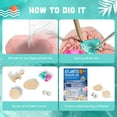 thumbnail image 5 of Piano Potato 5-in-1 Atlantis Treasure Dig Kit, STEM Excavation Set for Kids Ages 6-12, Discover Pearls, Fossils & Gemstones, Complete Science Adventure Activity for Boys & Girls, 5 of 8