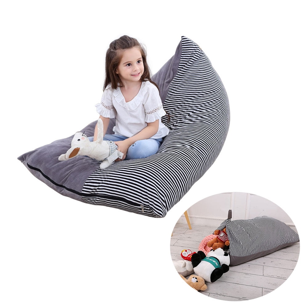 Dsseng Stuffed Animal Bean Bag Storage "Stuffie Seat" Designer Bean
