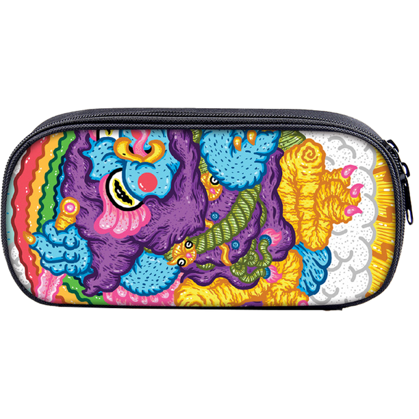 Estuche para lápices, gran capacidad, resistente portalápices, amplia abertura, con cremallera de seguridad Ofspeizc CPB-US-XD49-5