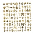 thumbnail image 4 of Paquete de 100 Colgantes Sunnimix Dorados Forma Mixta Para Joyas Carta Charms Colgantes 2020 EE UU, 4 of 6