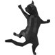thumbnail image 1 of 1 Uds. Kit de construcción de animales de papel 3D, modelo de papel de origami de gato, adorno, juguete DIY para adultos, niños, adolescentes, matar el tiempo (negro) ER, 1 of 4