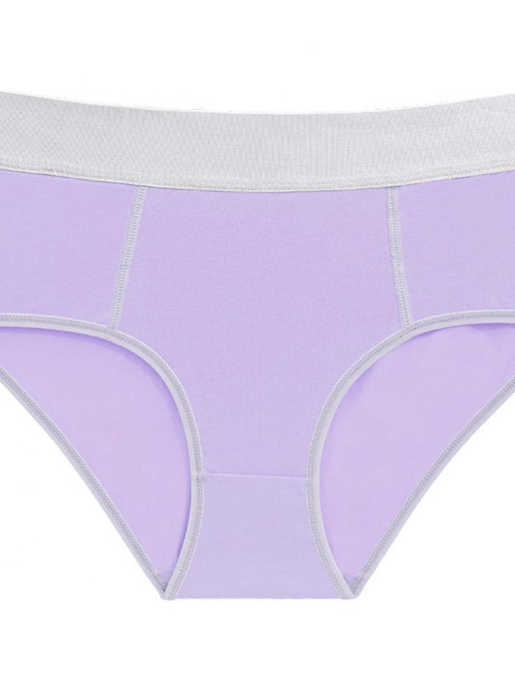 Women's Seamless Cotton Underwear Soft Hipster Panties Ladies Full