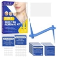 thumbnail image 3 of Etiqueta de piel de doble cara Eliminador de verrugas de lunares de piel Herramienta para el cuidado de la piel de la cara (Azul) Ndcxsfigh Cuidado Belleza, 3 of 9