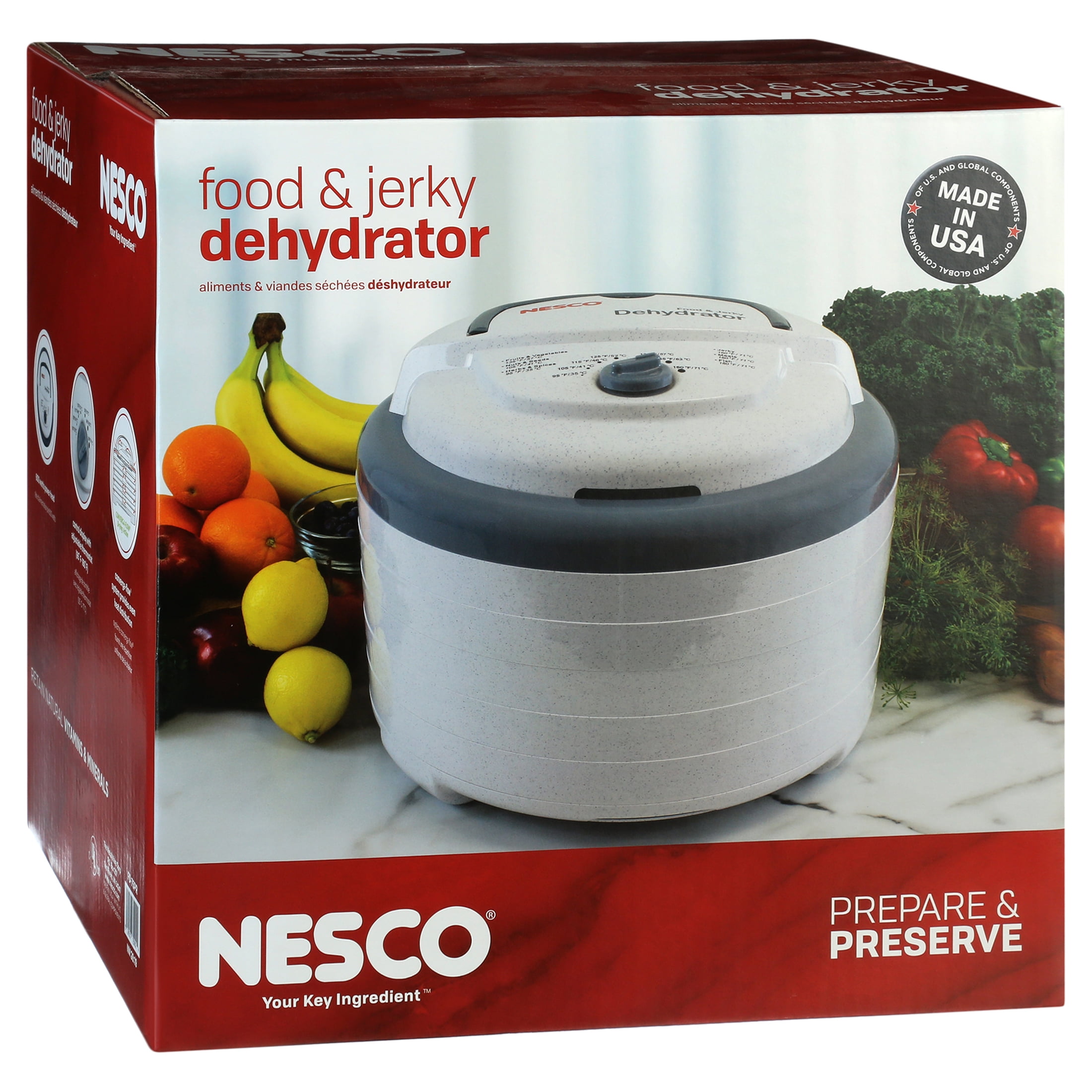 Best Buy: Nesco Snackmaster Pro 600-Watt Food Dehydrator White Fd-75pr