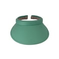 thumbnail image 2 of Top Headwear Sports Cotton Twill Clip-On Visor 3.5 Inch Wide Brim, Winter Green, 2 of 4