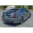 thumbnail image 3 of Replacement For 2009-2015 Cadillac CTS-V Sedan Models | GM Factory Style CARBON FIBER Rear Bumper Lower Valance Diffuser Insert Trim Vent Cover, 3 of 12