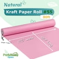 thumbnail image 2 of Rollo de papel PH PERKHOMY rosa claro 44 x 292 m 80 g/m², 2 of 6