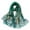 Green, variant on zicth Silk Scarves Scarfs for Women Lightweight Print Floral Pattern Scarf Shawl Fashion Scarves Sunscreen Shawls and Wraps for Spring
