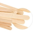 thumbnail image 3 of 600 pieces wooden popsicle sticks, wooden sticks for handicrafts Stirring wooden sticks for ice cream wooden stick sticks, wooden spatula wax wooden spatula DIY craft wood craft, 3 of 7