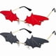 thumbnail image 1 of 2 Pcs Bat-shaped Rimless Sunglasses (Gray Golden Frame + Red Golden Frame), 1 of 4