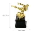 thumbnail image 2 of FRCOLOR  2 Pcs Trophy Cup for Kindergarten Celebration Competition Golden, 2 of 8