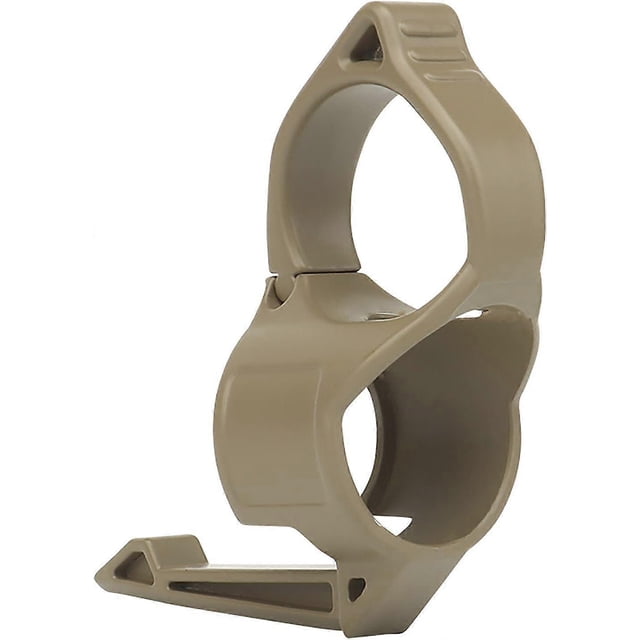 Anillo de linterna portátil de 1 pulgada, adaptador de anillo de dedo duradero, adecuado para la mayoría de las linternas