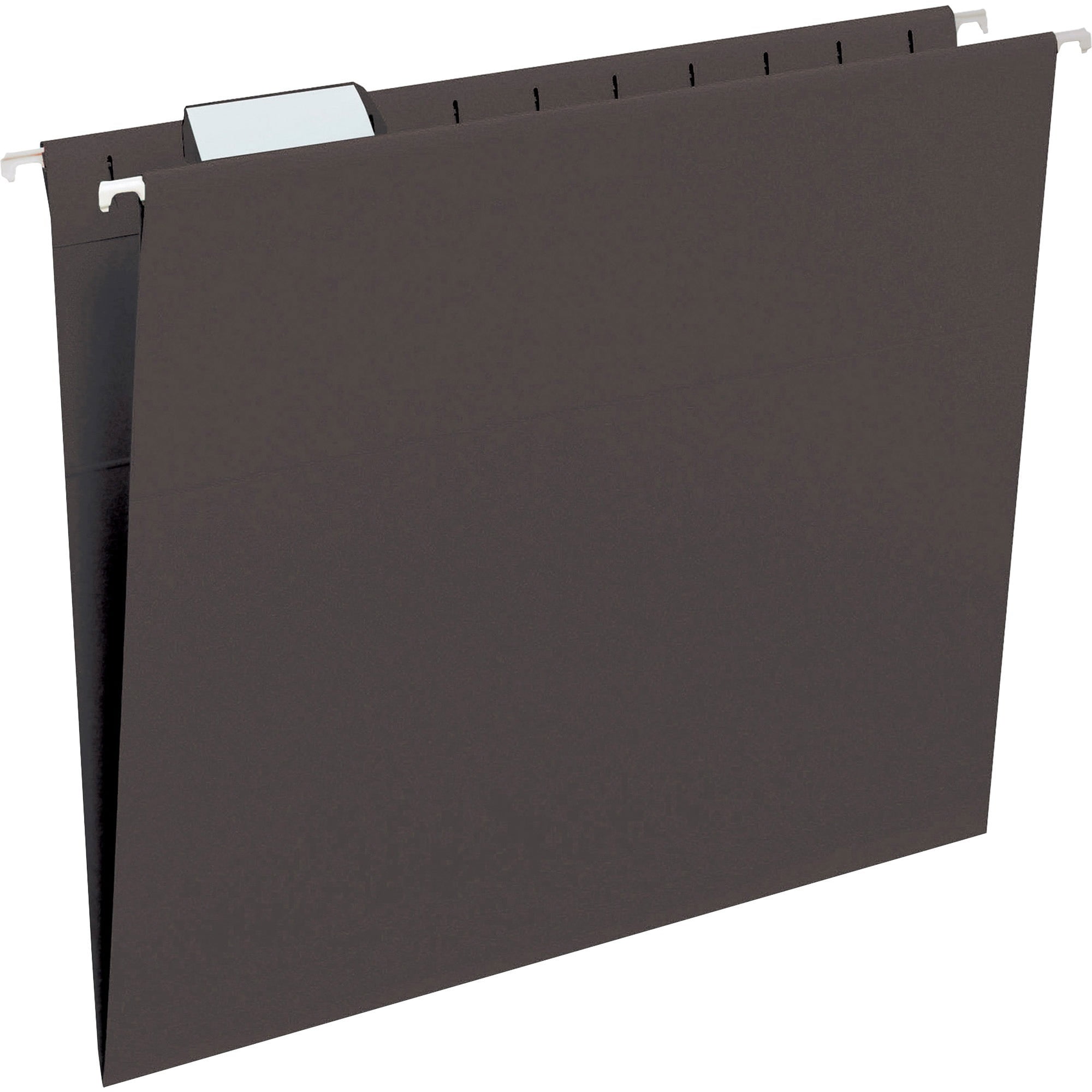 Smead Hanging Folders 1/5 Cut Tabs Black 25/BX Letter (64062)