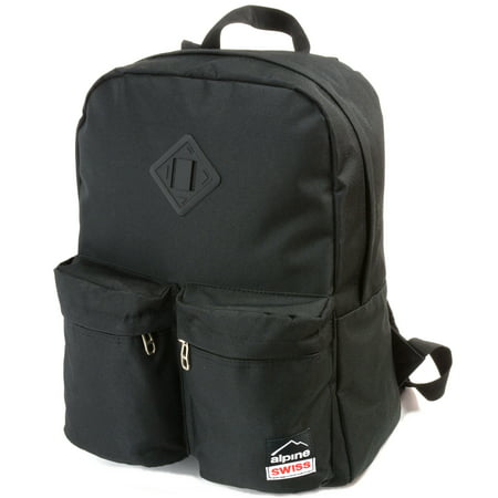 Alpine Swiss Major Back Pack Bookbag School Bag Daypack 1 Year Warranty (Best Backpack Brands For College In India)