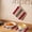 Red, variant on Pink Wood Grain Pot Holders for Kitchen Heatproof Potholder, 3 Pack Brown Vintage Mottled Country Stripes Hot Pads Multipurpose Oven Pads Cloth Potholders Trivet for Cooking Baking