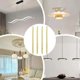 thumbnail image 4 of Extension Rod for Pendant Light Sloped Adapter for Pendant Light Adjustable Height Metal Pendant Light Mounting Rod, 4 of 5