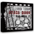 thumbnail image 1 of Conrad Knutsen 15x15 Gallery Wrapped Canvas Wall Art Titled - Stage Door, 1 of 4