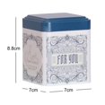 thumbnail image 5 of Tea Can Moisture-proof Portable Metal Wide Application Tea Storage Box for Home, 5 of 7