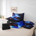 thumbnail image 6 of Castle Fairy Universe Planet Twin Bedding Sets,Gradient Galaxy Bedding Comforter Set, 6 of 8