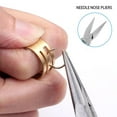 thumbnail image 2 of POINTERTECK 3PCS Mini Pliers  Jewelry Pliers Set  Diagonal Pliers & Needle-Nose Pliers & Round Nose Pliers  Jewelry Repair Tool  Pliers Set for Hobby DIY Crafts Earrings Bracelets Lanyard, 2 of 8