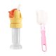 thumbnail image 1 of Tapón adaptador para botella de agua con pajita | Adaptador de silicona a prueba de fugas para botellas de plástico | Adaptador de hidratación portátil para viajes, gimnasio, trabajo y uso diario, 1 of 6