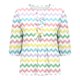 thumbnail image 4 of Camisetas de Manga Corta para las Mujeres Lanterna Manga Corbata Plisado Cuello Redondo, Casual Recortado Camiseta Top para Gimnasio Y Diario, 4 of 4