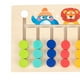 thumbnail image 3 of Juego de lógica preescolar de combinación de colores y formas deslizantes Juego de combinación de colores para niños Hugtrwg Para estrenar, 3 of 9