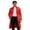 Red, variant on Medieval Punk Gothic Cosplay Costume Coat with Sequin Detailing for Retro Jacket