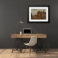 thumbnail image 4 of Jean François Valois 24x18 Black Modern Framed Museum Art Print Titled - The Kalvermarkt, the Hague (1805 - 1808), 4 of 5