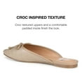 thumbnail image 6 of Journee Collection Womens Tammala Slip On Square Toe Mules Flats, 6 of 6