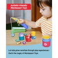 thumbnail image 3 of Montessori Count Learning Toys Infinno para 1 a 3 años con pescado, 3 of 9