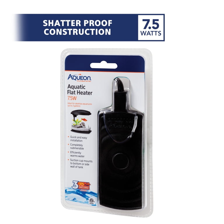Aqueon Submersible Aquatic Flat Heater, 7.5W photo 2