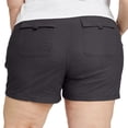 thumbnail image 4 of Eddie Bauer Women's Adventurer Stretch Ripstop Shorts (4, Black), 4 of 6