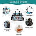 thumbnail image 3 of Small Cooler Bag Lunch Bag Portable Meal Bag Work Meal Bag Outdoor Meal Bag Travel Meal Bag Picnic Meal Bag Going Out Meal Bag Adorable Elf Cat, 3 of 6