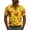 #01 Yellow, variant on Summer Shirts for Men Crab Printed Casual Short Sleeve Shirt Regular Fit Button Down Holiday Beach Hawaiian Shirts Breathable Beachwear Turn-Down Collar Tee Tops Yellow Size S-5XL