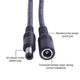 thumbnail image 4 of YIEMEEN 11.8inch Thickened 6.3x3.0mm Male to Female Power Adapter Cable Laptop Charging Wire DC6330 Extension Cord 30cm Length, 4 of 8